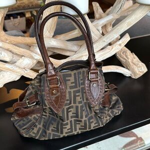 Fendi Zucca Bag De Jour Tabacco